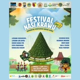 Melalui Festival Nasi Krawu, Wartawan Gresik Hadirkan Layanan Publik hingga Seni Budaya