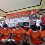 Polresta Banyuwangi Bongkar Jaringan Narkoba 2 Kg Sabu