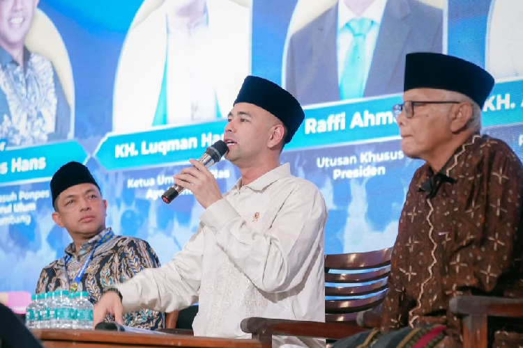 Gernas Ayo Mondok Sukses Gelar Muhalaqoh Bareng Raffi Ahmad, Siapkan Santri Melek Digital