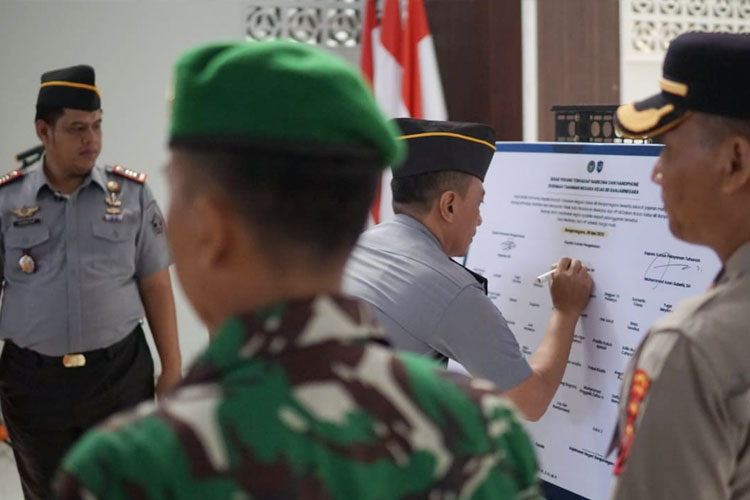 Rutan Banjarnegara Gelar Ikrar Bersama Anti Narkoba