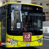 Gratis dan Nyaman, Bus Shalawat Jadi Andalan Jemaah Indonesia di Makkah