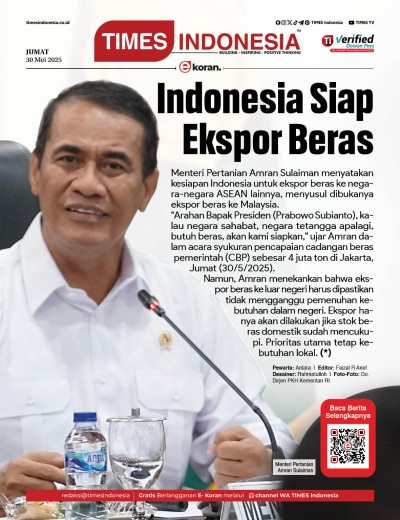 Edisi Jumat, 30 Mei 2025: E-Koran, Bacaan Positif Masyarakat 5.0