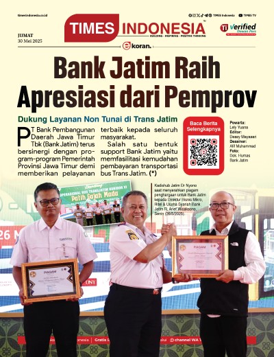 Edisi Jumat, 30 Mei 2025: E-Koran, Bacaan Positif Masyarakat 5.0