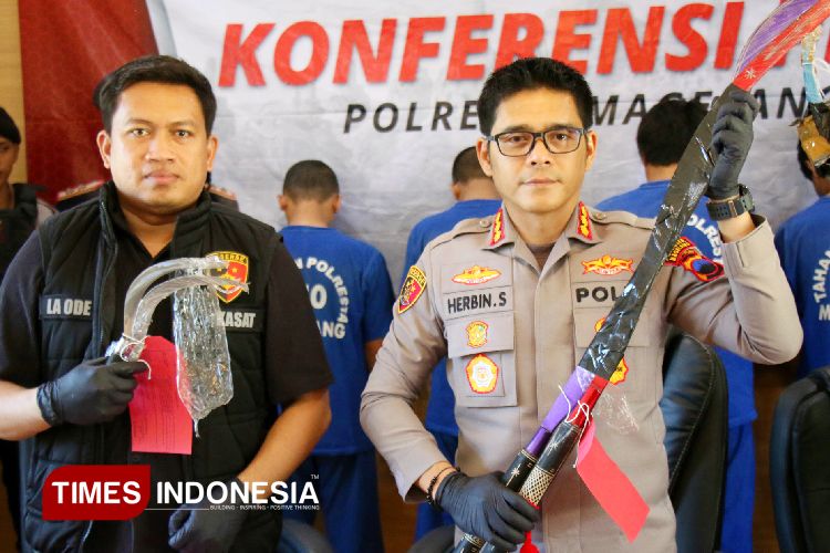 Polresta Magelang Ungkap 8 Kasus Kriminal dalam Operasi Aman Candi 2025