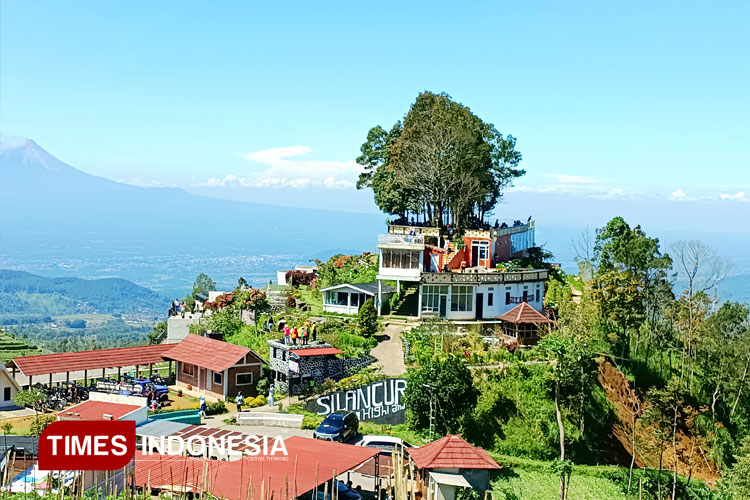 Objek Wisata alam Silancur Highland yang menawarkan suasana alami dan udara segar. (FOTO: Hermanto/ TIMES Indonesia)