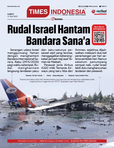 Edisi Sabtu, 31 Mei 2025: E-Koran, Bacaan Positif Masyarakat 5.0