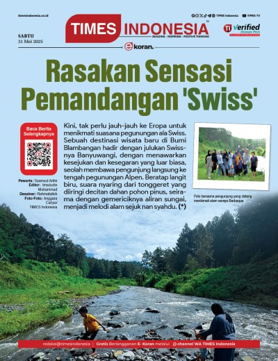 Edisi Sabtu, 31 Mei 2025: E-Koran, Bacaan Positif Masyarakat 5.0