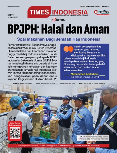 Edisi Sabtu, 31 Mei 2025: E-Koran, Bacaan Positif Masyarakat 5.0