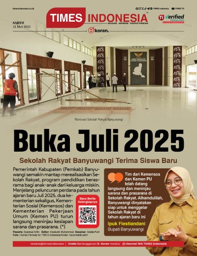 Edisi Sabtu, 31 Mei 2025: E-Koran, Bacaan Positif Masyarakat 5.0