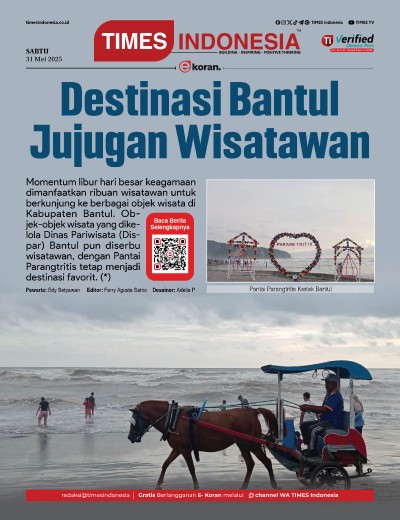 Edisi Sabtu, 31 Mei 2025: E-Koran, Bacaan Positif Masyarakat 5.0