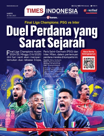 Edisi Sabtu, 31 Mei 2025: E-Koran, Bacaan Positif Masyarakat 5.0