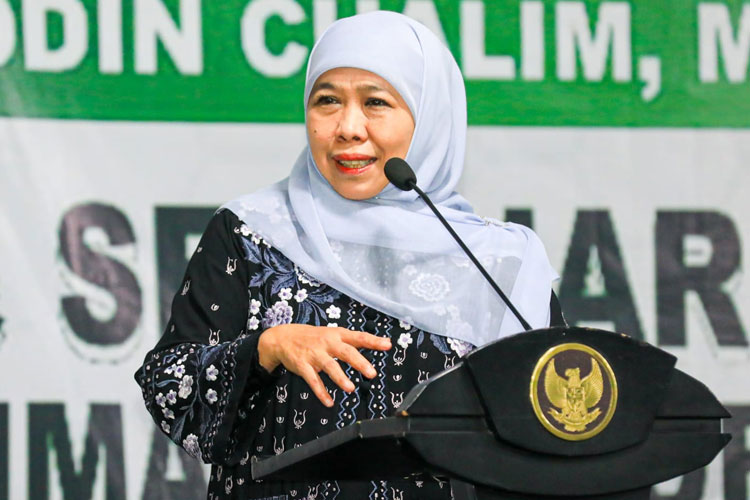 Gubernur Khofifah Perjuangkan Gelar Pahlawan KH Yusuf Hasyim