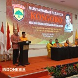 Hari Pertama MUBES XII KOSGORO ditutup dengan Penyampaian Laporan Pertanggungjawaban PPK KOSGORO