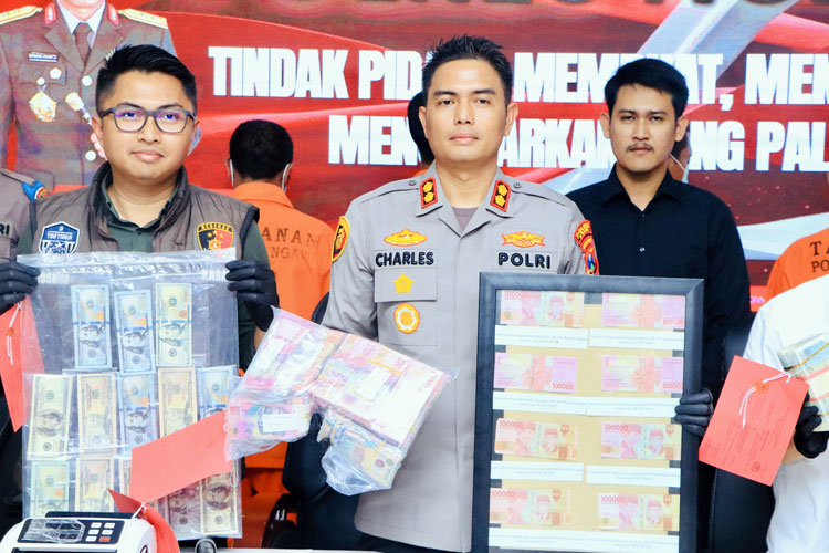 Polres Ngawi Bongkar Sindikat Uang Palsu Lintas Provinsi, Dua Kepala Desa Ikut Terlibat