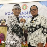 Cecep Susilawan Nakhodai PGRI Kota Tasikmalaya 2025-2030, Ini Visi Misinya