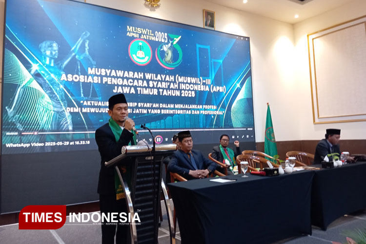 Teguhkan Visi Advokat Syariah, Sulaisi Abdurrazaq Pimpin DPW APSI Jatim 2025-2030