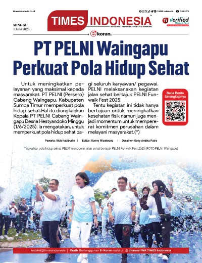 Edisi Minggu, 1 Junii 2025: E-Koran, Bacaan Positif Masyarakat 5.0