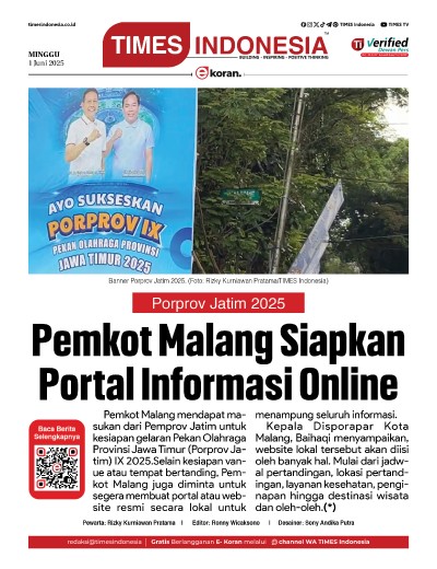 Edisi Minggu, 1 Junii 2025: E-Koran, Bacaan Positif Masyarakat 5.0