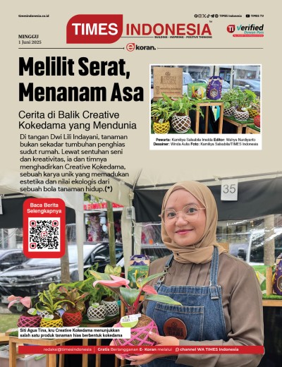 Edisi Minggu, 1 Juni 2025: E-Koran, Bacaan Positif Masyarakat 5.0