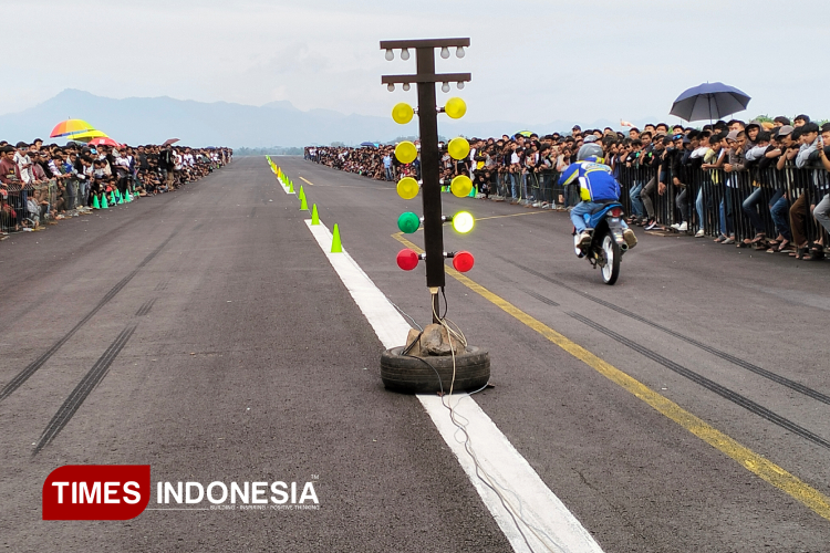 Cegah Balap Liar, IMI Kota Tasikmalaya Gelar Drag Race Mingguan di Lanud Wiriadinata