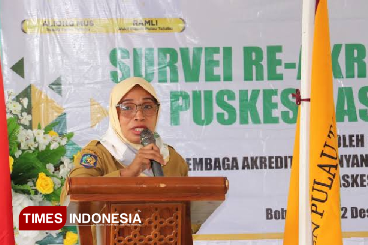 Kepala Dinas Kesehatan Pulau Taliabu, Kuraisia Marasoly. (Foto: Husen Hamid/TIMES Indonesia)