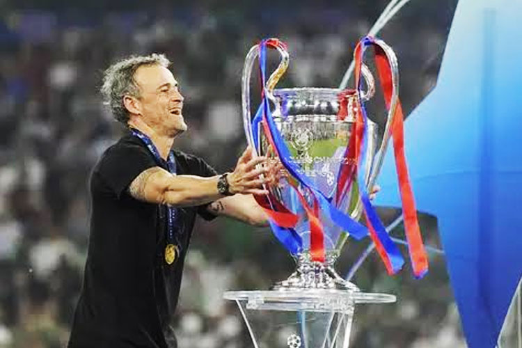 Luis Enrique Ukir Sejarah Liga Champions bersama PSG, Samai Rekor Pep Guardiola