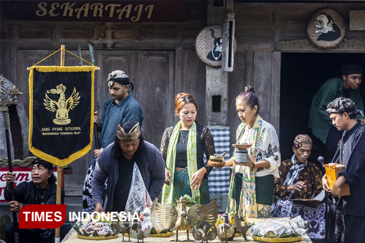 Merti Wayang Beber Pancasila, Refleksi Garuda Sri Bhairawa dari Dusun Kanutan Bantul