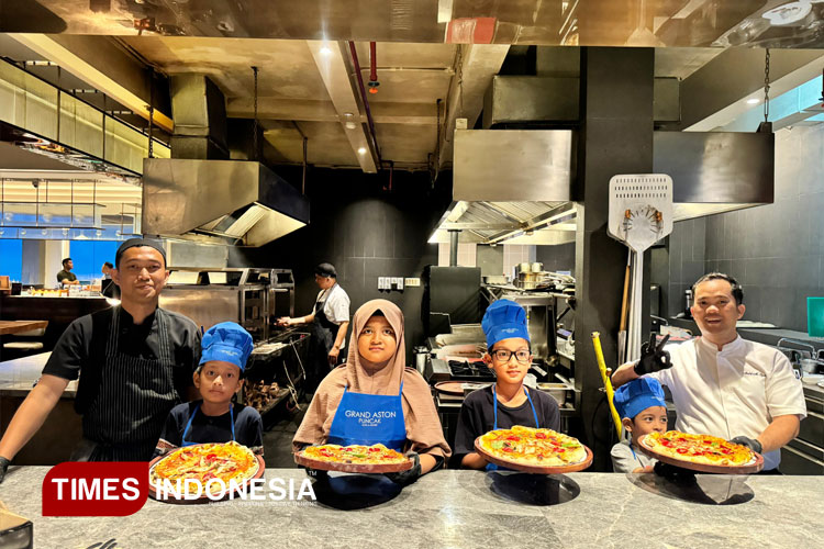 Racik, Hias, Panggang! Pizza Competition Buka Rangkaian Liburan di Grand Aston Puncak