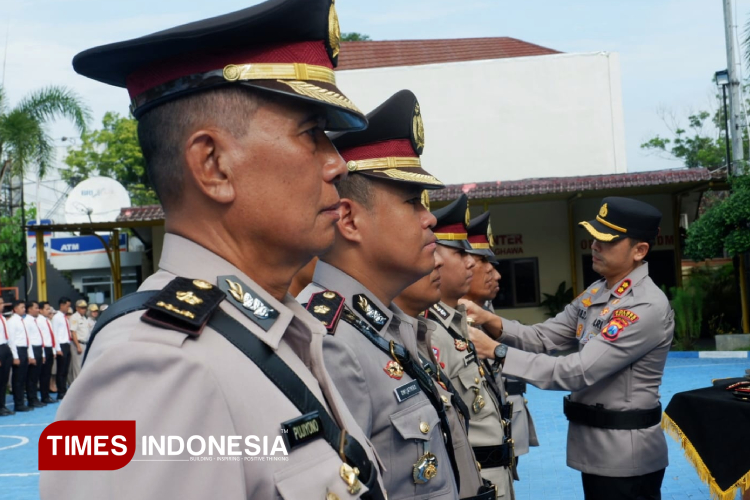 Polres Pacitan Segarkan Struktur, Kapolres: Jabatan Itu Titipan Ilahi