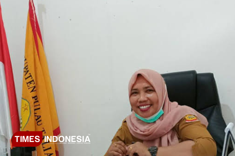 Kepala BKD Pulau Taliabu, Surati Kene. (Foto: Husen Hamid/TIMES Indonesia)