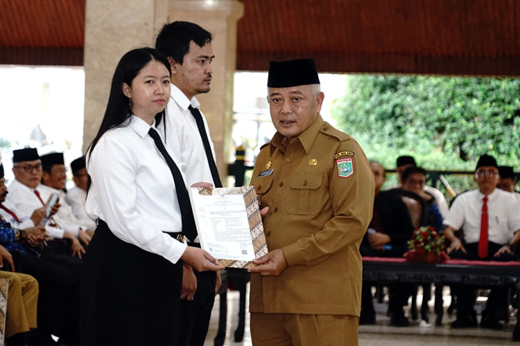 Serahkan SK 3.850 ASN PPPK, Bupati Malang Tekankan Akuntabilitas dan Pelayanan Publik