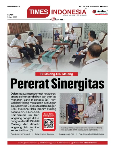 	Edisi Senin, 2 Juni 2025: E-Koran, Bacaan Positif Masyarakat 5.0