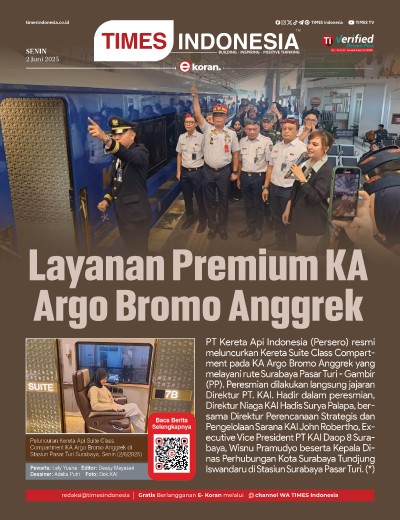	Edisi Senin, 2 Juni 2025: E-Koran, Bacaan Positif Masyarakat 5.0