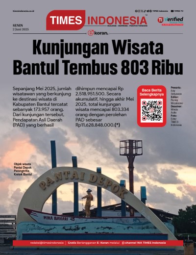 	Edisi Senin, 2 Juni 2025: E-Koran, Bacaan Positif Masyarakat 5.0