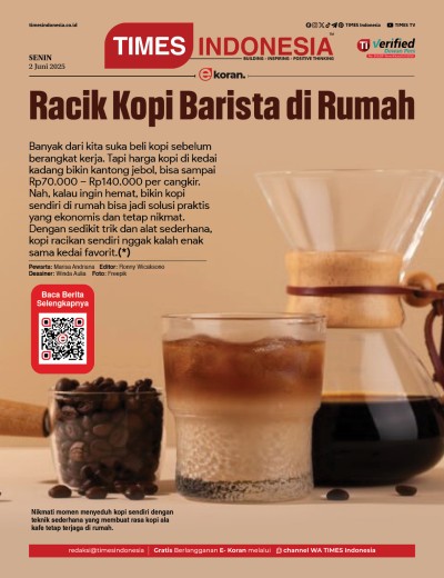 	Edisi Senin, 2 Juni 2025: E-Koran, Bacaan Positif Masyarakat 5.0