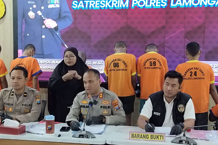 Ngamen Jadi Kedok, Tim Jaka Tingkir Polres Lamongan Gagalkan Aksi Curanmor