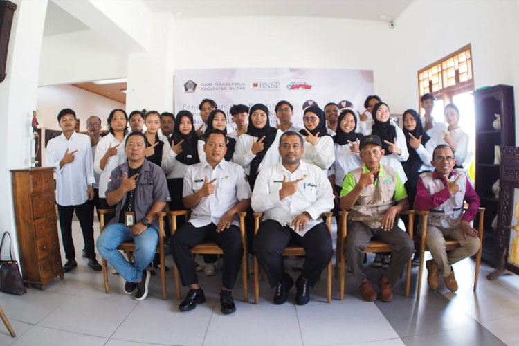 DBHCT Kabupaten Blitar Mampir Entaskan 80 Persen Peserta Latihan Kerja
