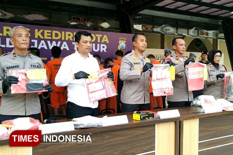 Ungkap 19 Kasus Narkoba, Polres Kediri Kota Sita Sabu dan Ganja