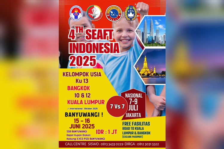 SEAFT Indonesia 2025 Regional Banyuwangi Dibuka, Begini Cara Daftarnya