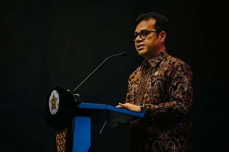 Wakil Menteri Komunikasi dan Digital (Wamenkomdigi) Nezar Patria di Universitas Gadjah Mada, Yogyakarta, Selasa (3/6/2025). (FOTO: ANTARA/HO-Kementerian Komunikasi dan Digital)