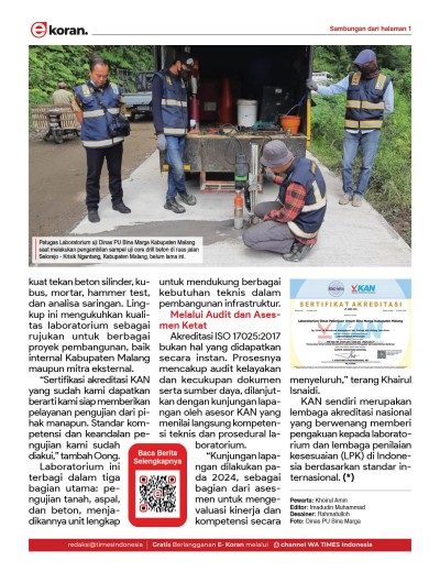 Edisi Rabu, 4 Juni 2025: E-Koran, Bacaan Positif Masyarakat 5.0