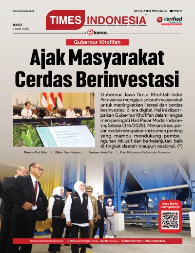 	Edisi Rabu, 4 Juni 2025: E-Koran, Bacaan Positif Masyarakat 5.0