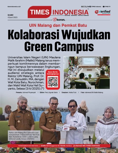 	Edisi Rabu, 4 Juni 2025: E-Koran, Bacaan Positif Masyarakat 5.0