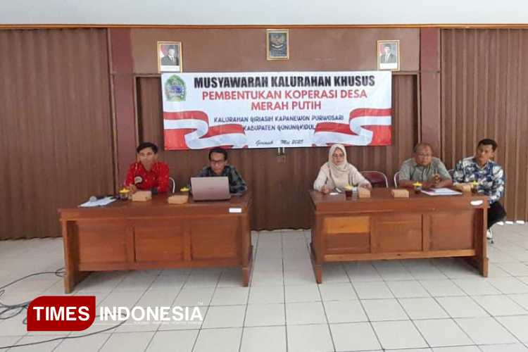 Dukung Penguatan Ekonomi Lokal, Kalurahan Giriasih Bentuk Koperasi Merah Putih