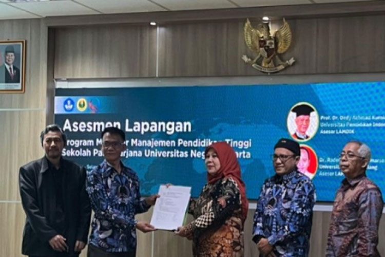 Prodi Magister Manajemen Pendidikan Tinggi Sekolah Pascasarjana UNJ Terima Pendaftaran Mahasiswa hingga Awal Agustus 2025, Buruan Daftar! (04/06/25). (FOTO: dok. UNJ)