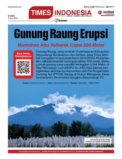 Edisi Kamis, 5 Junii 2025: E-Koran, Bacaan Positif Masyarakat 5.0