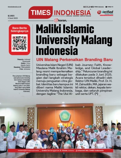 Edisi Kamis, 5 Junii 2025: E-Koran, Bacaan Positif Masyarakat 5.0