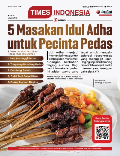 Edisi Kamis, 5 Juni 2025: E-Koran, Bacaan Positif Masyarakat 5.0