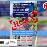 CEK FAKTA: Hoaks! Polri Berikan SIM Gratis dan Berlaku Seumur Hidup