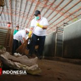 Hari Lingkungan Sedunia, Bupati Jombang Sapu Pasar Hingga Cek Harga Bahan Pokok